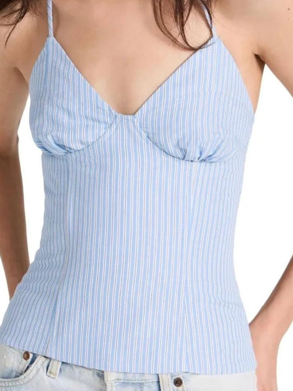 Beach Bustier Top